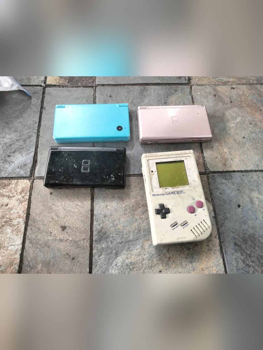 4 handheld games for parts